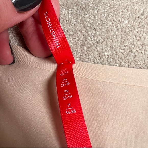 Spanx Tank Top Shapewear Thinstinx Beige Breathable Lightweight women's 1X - Picture 5 of 11